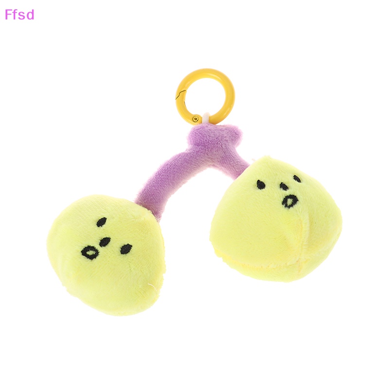 1 Móc Khóa Quả Cherry Nhồi Bông Dễ Thương