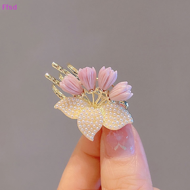{Ffsd} Kẹp Tóc Mái Bằng Hợp Kim Hình Hoa Thời Trang Hàn Quốc Ngọt Ngào Mùa Hè Dành Cho Bạn Nữ * Hàng Bán Chạy