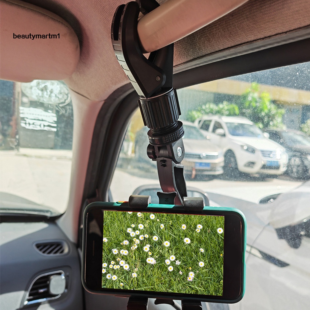 Giá Đỡ Điện Thoại / Gương Chiếu Hậu ABS Xoay 360 Độ Thông Dụng BMM1