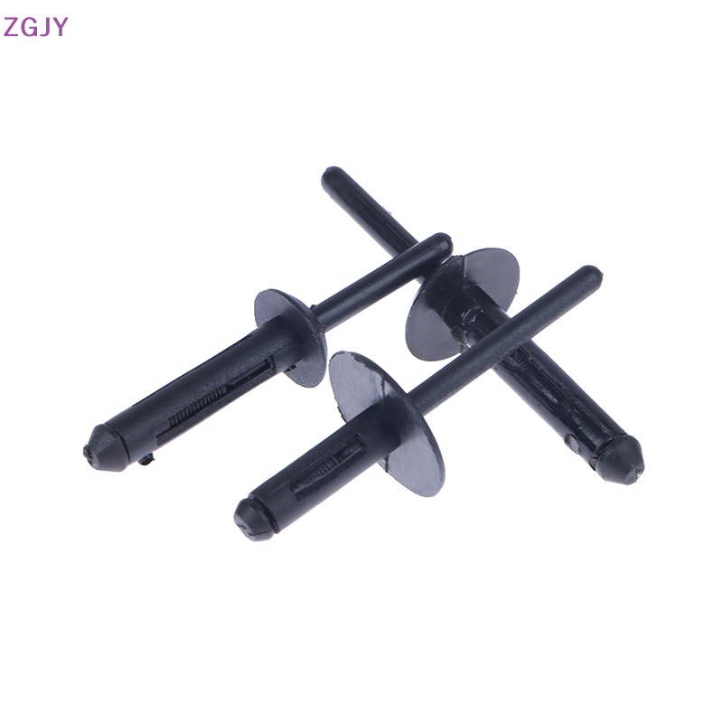 Set 10 Đinh Tán Bằng Nhựa Màu Đen Cho Xe Hơi Mới