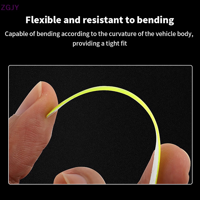 Miếng Dán Trang Trí Bánh Xe Hơi / Mô Tô Phản Quang Độc Đáo Mới