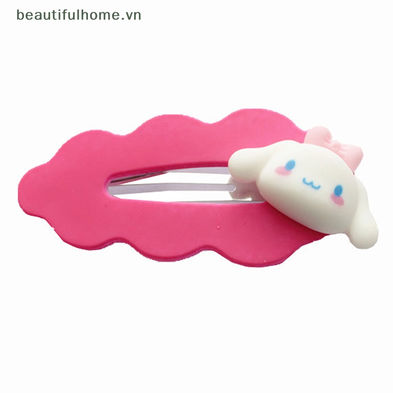 [beautifulhome] Kẹp Tóc Sanrio Kuromi My Melody Cinnamoroll Dễ Thương Cho Bé Gái [Đẹp]