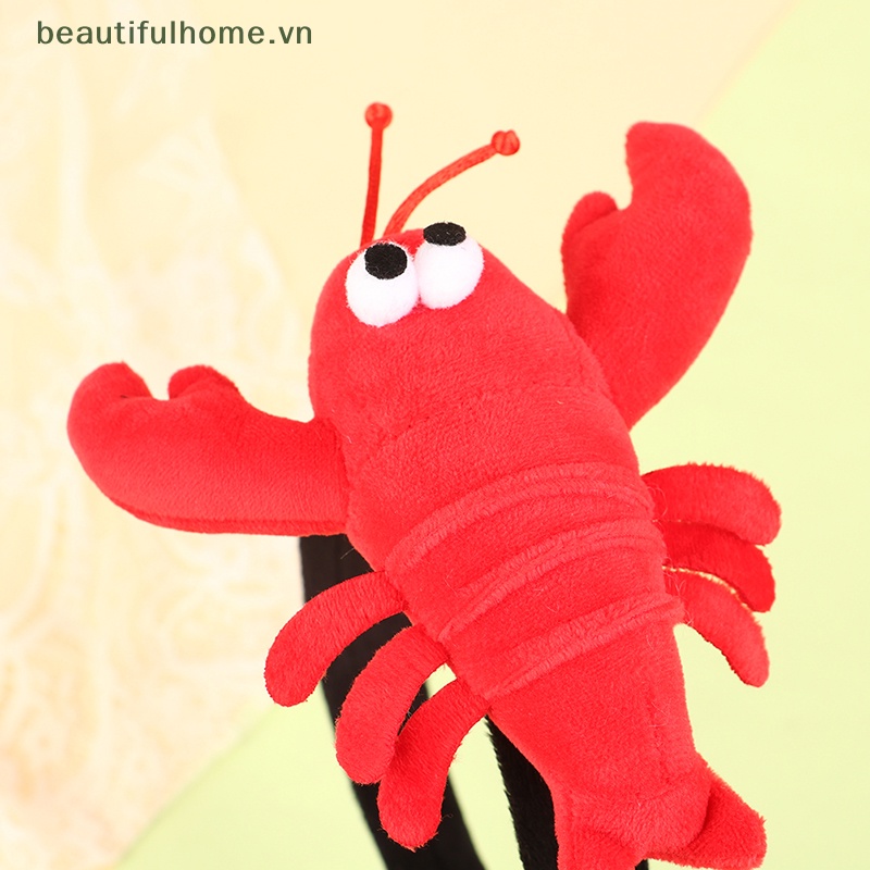 [beautifulhome] Băng Đô Cài Tóc Hình Cua Biển Nhồi Bông Sáng Tạo Dễ Thương [Đẹp]