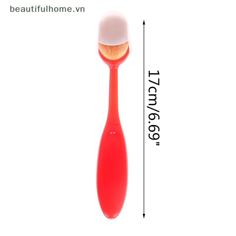 Set 10 Cọ Trang Điểm Đầu Dẹt Đa Năng