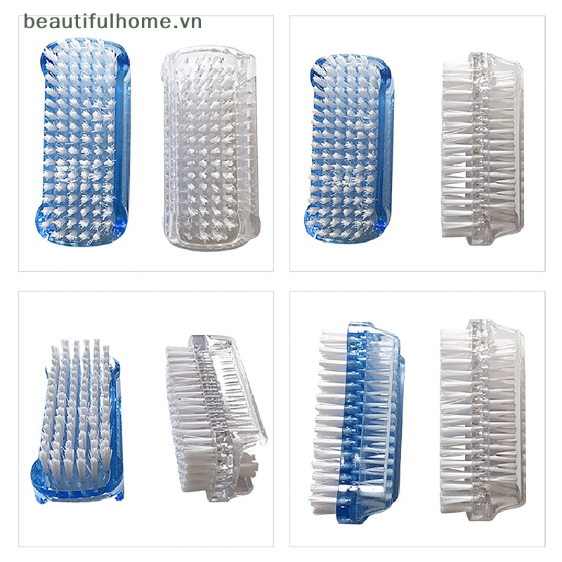 Cọ Quét Bụi Làm Sạch Móng Hai Mặt Mềm Mại Tiện Dụng