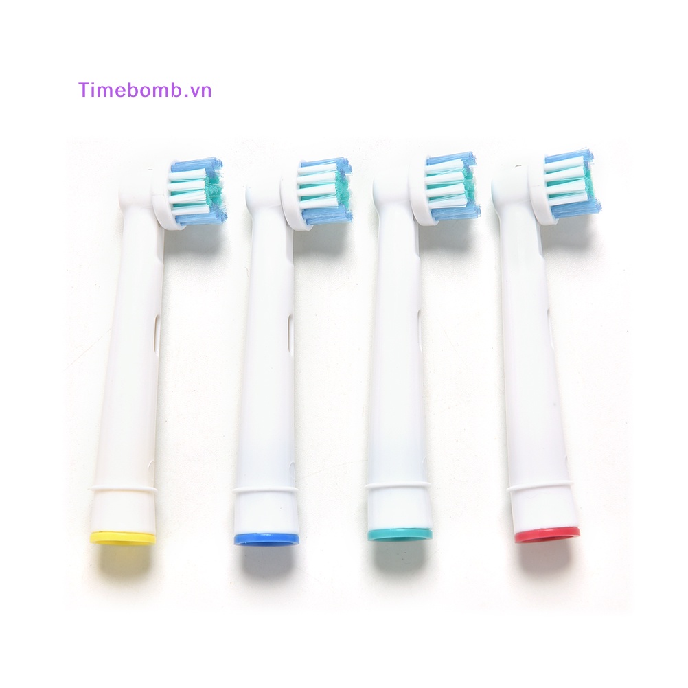 # Túi Đeo Chéo Thời Trang Hàn Cho Nữ # 4 Đầu Thay Bàn Chải Đánh Răng Điện EB17-4 Màu Trắng Mới Cho Braun Oral B