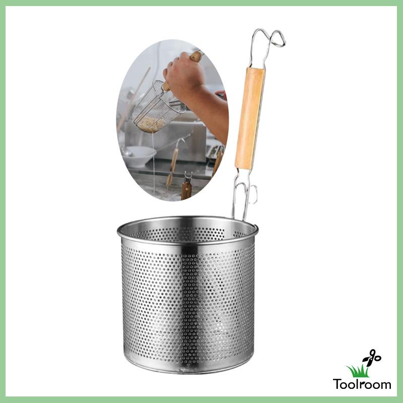 Rổ Lưới Bằng Thép Không Gỉ Dùng Chiên Mì Ý Tiện Dụng