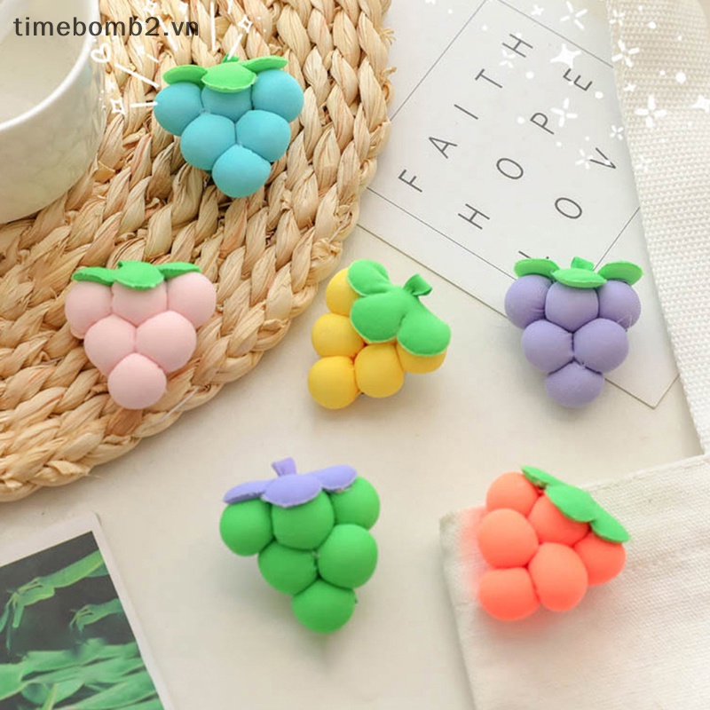 Phụ Kiện Trang Trí Mũ Và Khăn Choàng Cổ Bằng Vải Bông Họa Tiết Hoa Lá Hoạt Hình {Timebomb} Làm Thủ Công Cho Bé