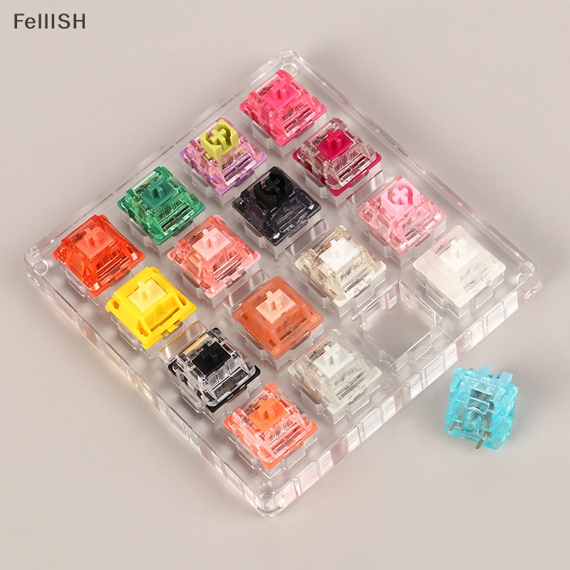 Vỏ Bảo Vệ Công Tắc 16 Nút Chống Bụi Bằng Acrylic 439br