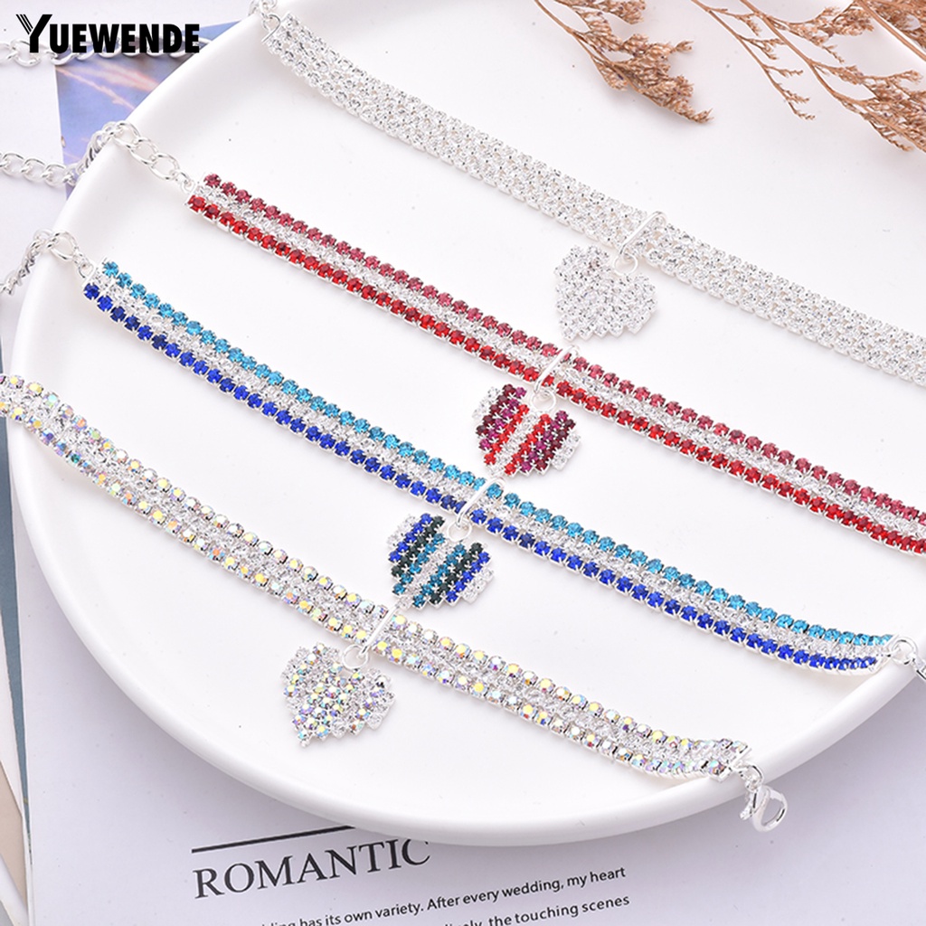 Vòng Cổ Đính Đá Dễ Điều Chỉnh Cho Thú Cưng