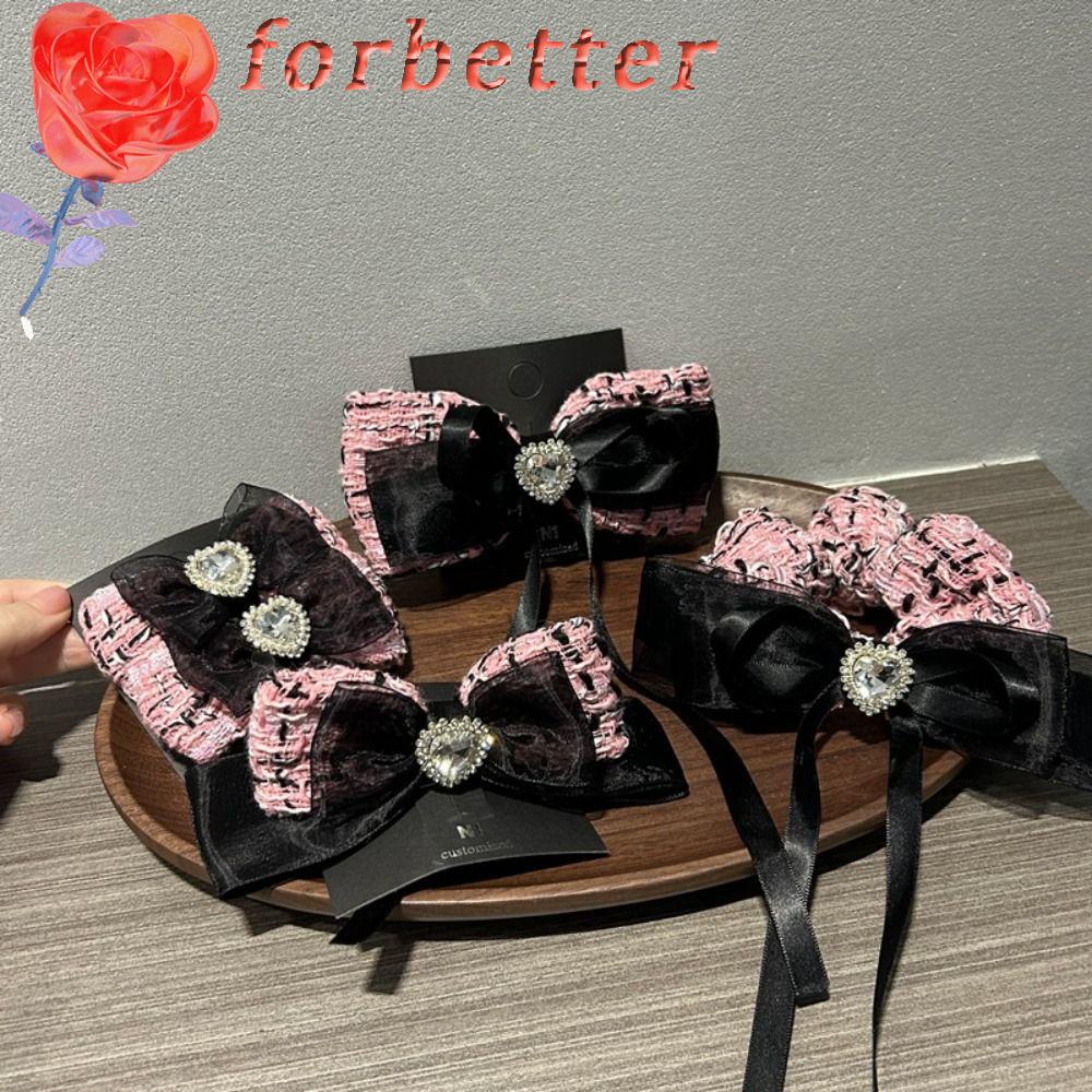 Kẹp Tóc Nơ Ruy Băng Co Giãn Sang Trọng Cho Nữ Y2K