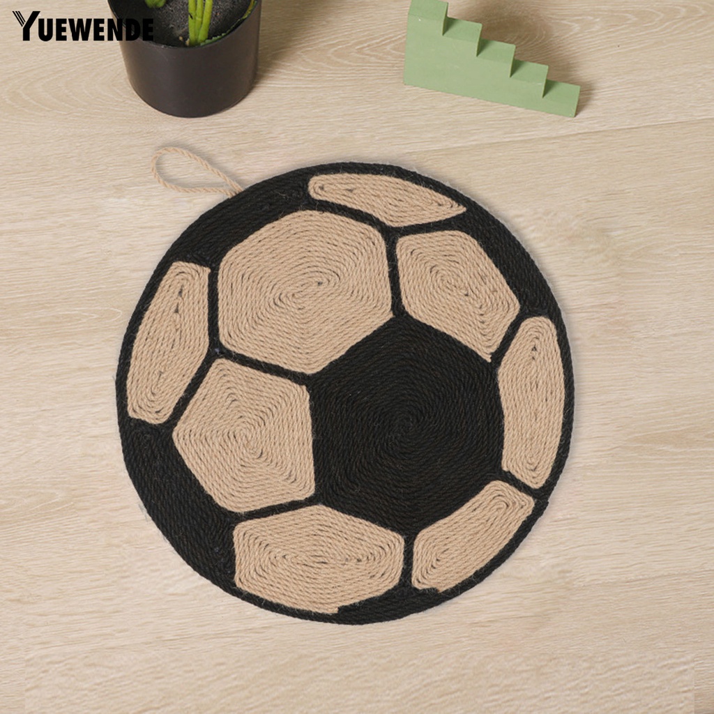 Thảm Lót Sàn YQ.E Chống Trượt Chống Mài Mòn In Họa Tiết Móng Vuốt Có Dây Đeo Cho Thú Cưng