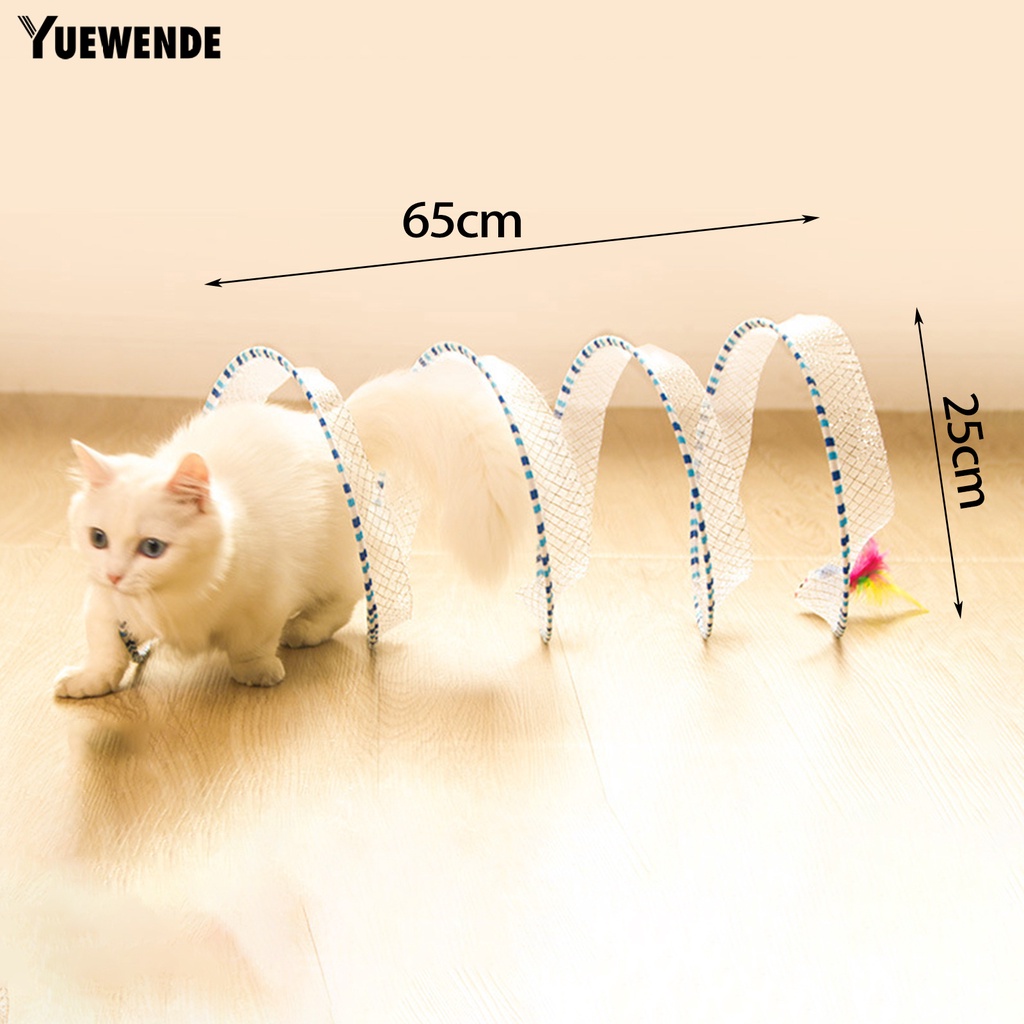 Đường Hầm Hình Chữ S Chống Trầy Xước Chống Ăn Mòn Cho Mèo Cưng