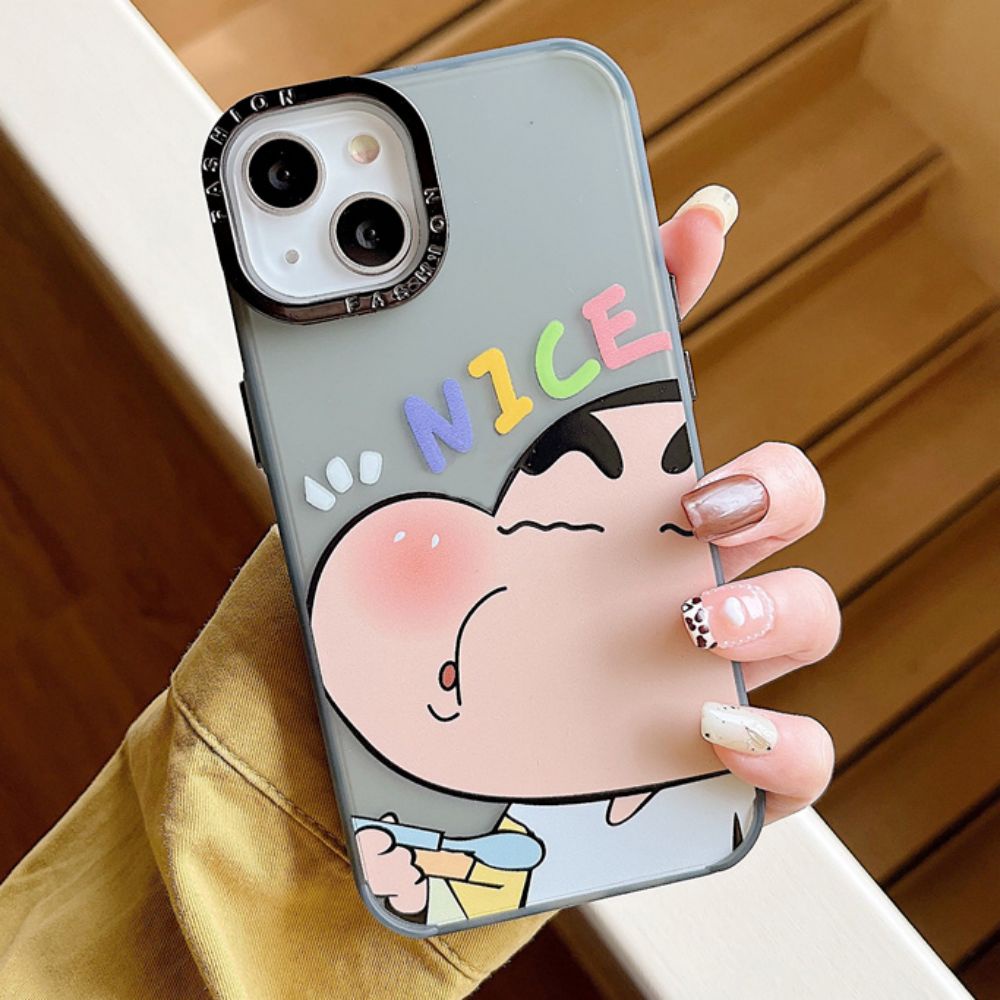 Ốp Điện Thoại Họa Tiết Shin-chan Cho IPhone 11 14 13 12 Pro Max XS XR 7 8 Plus