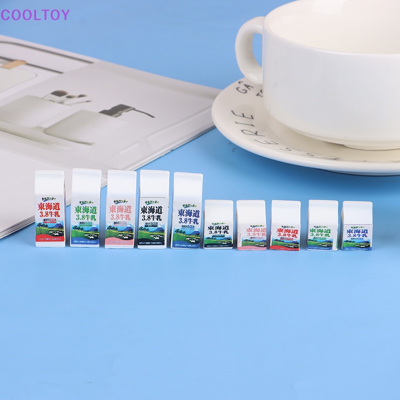 Set 5 Ly Nước Mini Tỉ Lệ 1: 12 Xinh Xắn Dùng Để Trang Trí Nhà Búp Bê