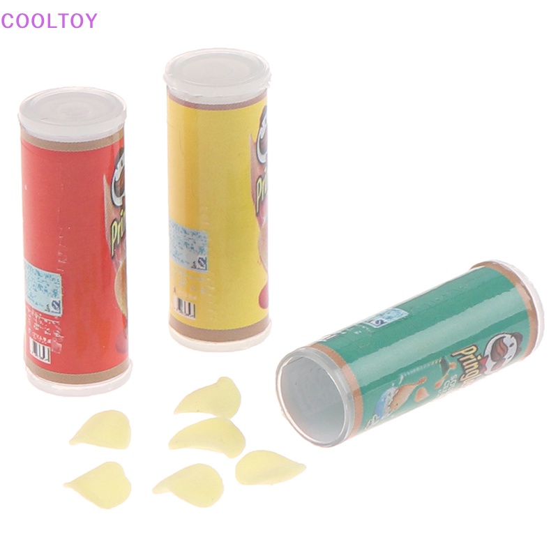 Set 1 / 3 Chai Khoai Tây Chiên Đồ Chơi Cho Nhà Búp Bê