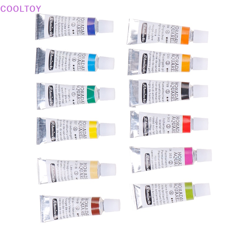 Set 12 Tượng COOLTOY Mini Nhiều Màu Sắc Dùng Để Trang Trí Nhà Búp Bê