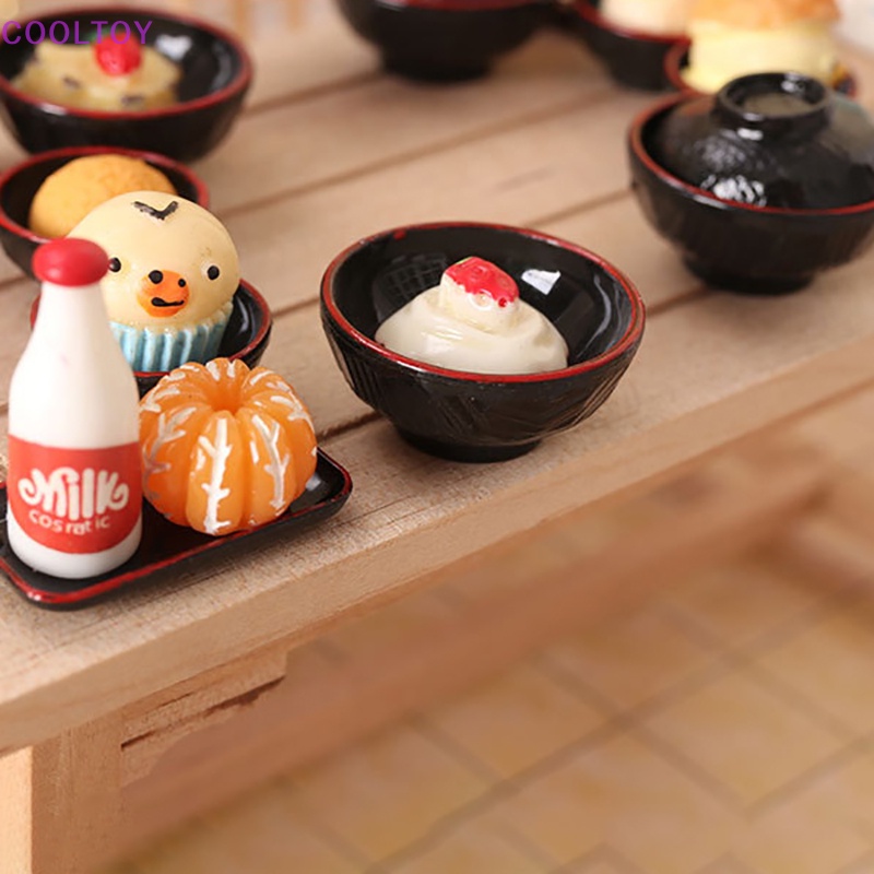 Cooltoy Mô Hình Dĩa Ramen Mini Tỉ Lệ 1: 12 Trang Trí Nhà Búp Bê