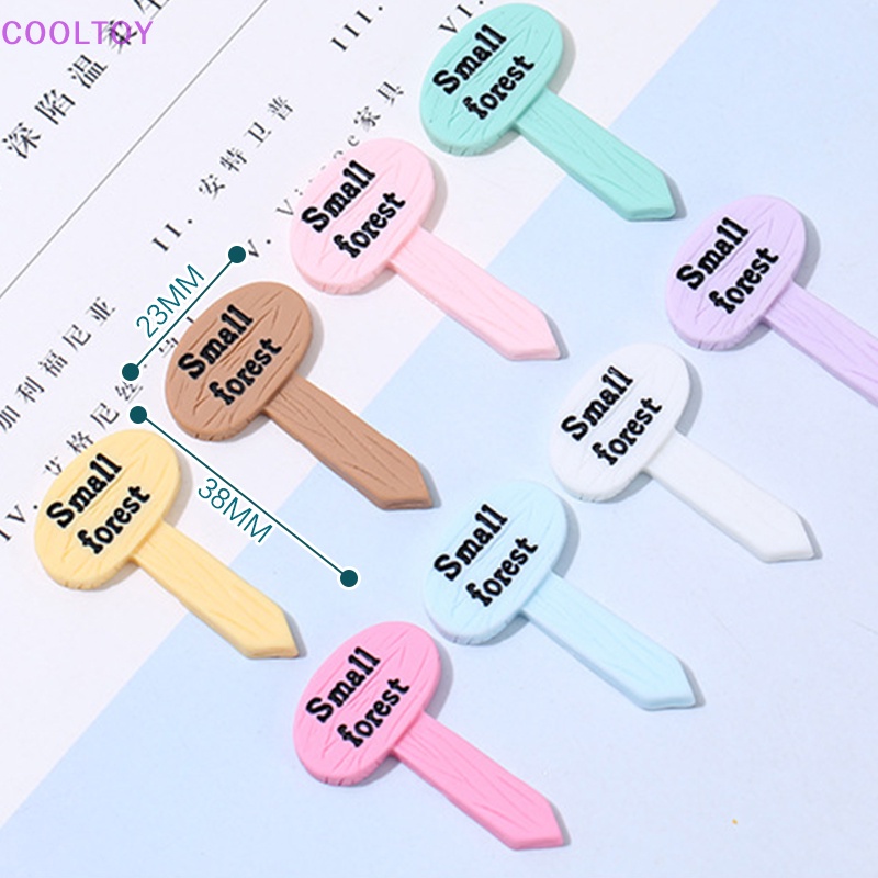 Cooltoy Set 10 Mô Hình Biển Báo Rừng Màu Sắc Cỡ Nhỏ 1: 12 Trang Trí Nhà Búp Bê