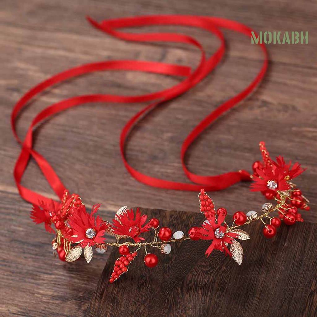 Băng Đô Hoa Bằng Vải Tổng Hợp Tinh Tế Đẹp Mắt Dành Cho Bạn Nữ