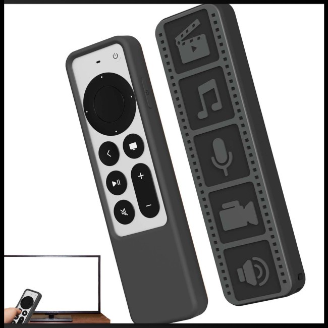 Ốp Silicon Bảo Vệ Điều Khiển Từ Xa Chống Sốc Chống Trượt Tương Thích Với Ios iTV 4k