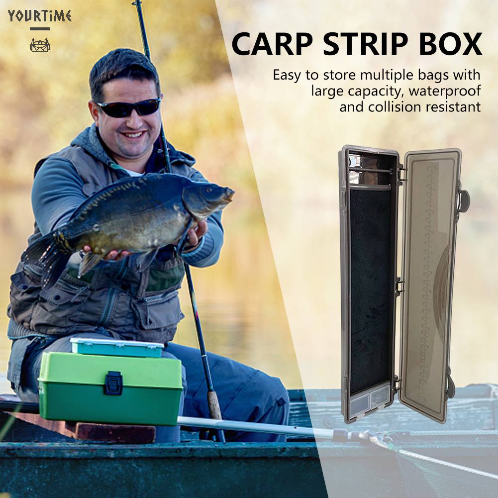 Hộp Đựng Dụng Cụ Câu Cá Bằng Nhựa Cỡ Lớn Chống Thấm Nước Tiện Dụng