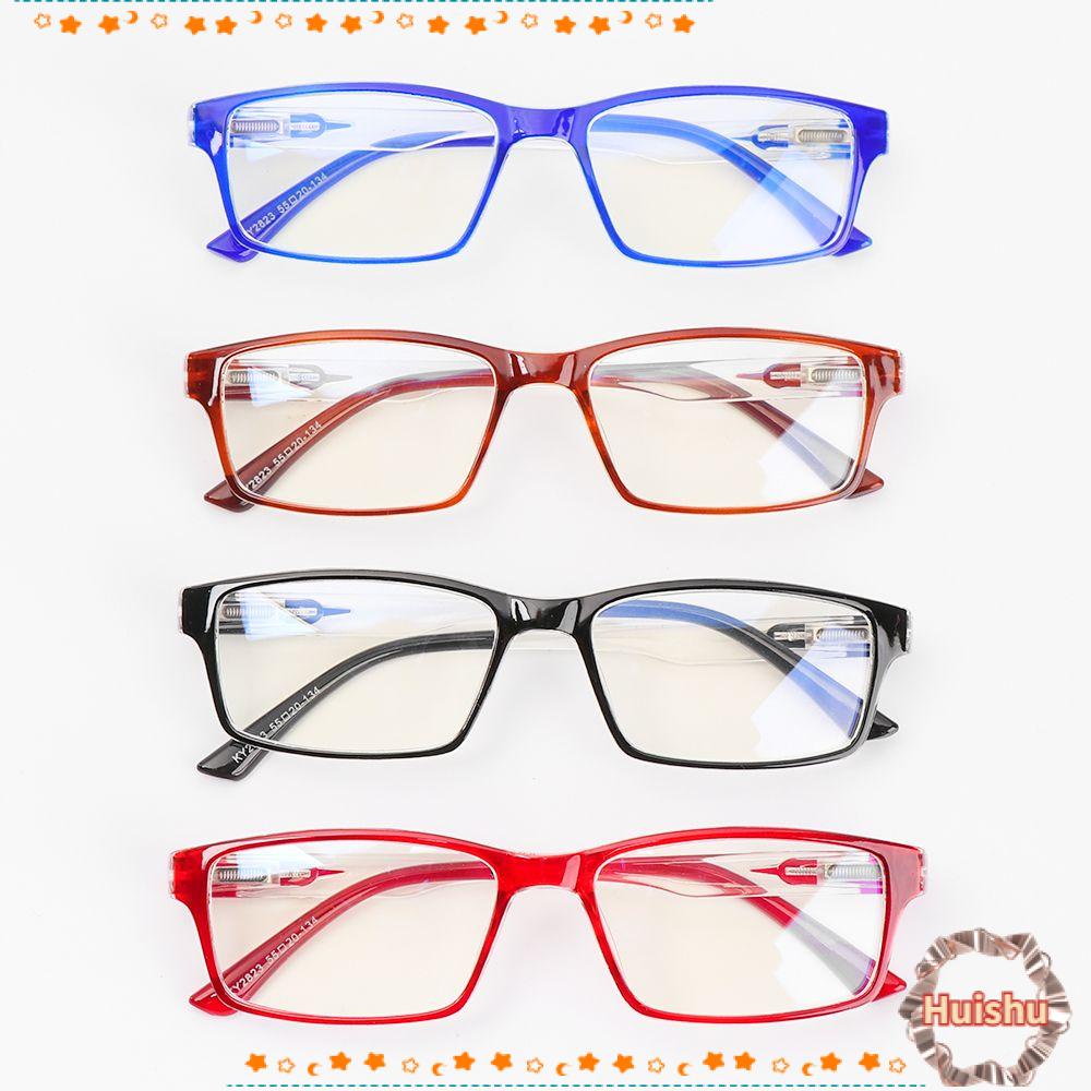 Kính đọc sách chống mỏi mắt Bằng Nhựa Siêu Nhẹ + 100 ~ + 400 Diopter Thời Trang