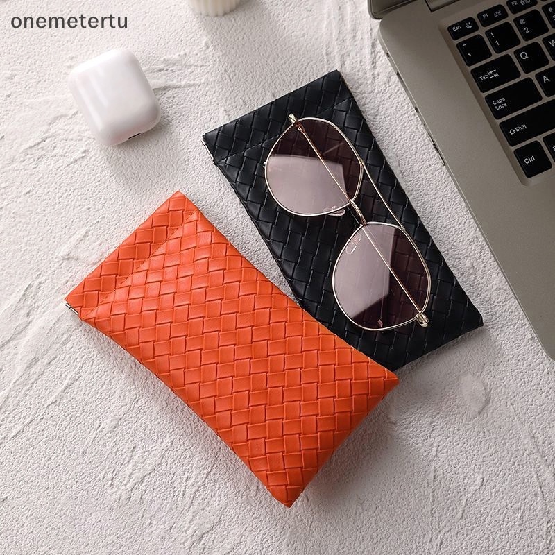 Onemetertu 1 Hộp Đựng Mắt Kính Bằng Da PU Chống Thấm Nước