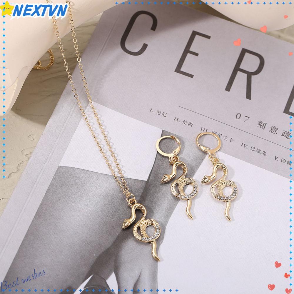 Vòng cổ Mặt Hình Rắn Phong Cách Boho Cổ Điển Cho Nam Và Nữ|Vòng cổ Mặt Tròn Nhiều Màu Sắc