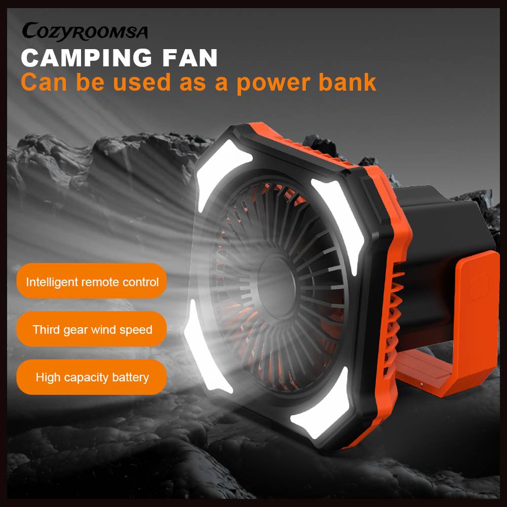 Quạt 3 Trong 1 Có Thể Điều Chỉnh Tốc Độ 4000mAH / 10000mAH