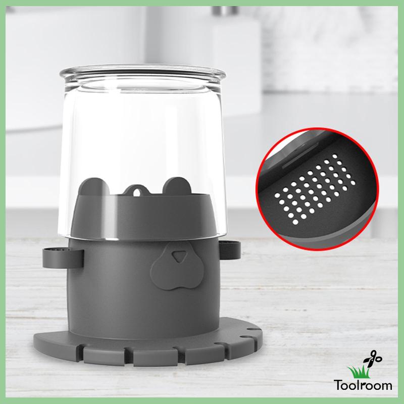 Giá Đỡ Bàn Chải Đánh Răng Bằng Silicone Tiện Dụng Cho Phòng Khách / Phòng Tắm