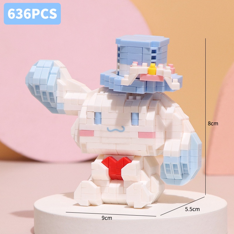 Đồ Chơi Mô Hình Lắp Ráp LEGO Bong Bóng Chú Chó Cinnamon Phong Cách ins Cỡ Nhỏ-Giúp Trẻ Phát Triển Khả Năng Sáng Tạo