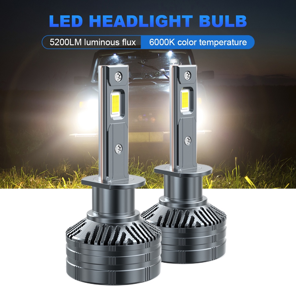 Đèn LED 65W 6000K 30000h Ánh Sáng Trắng Cho Mọi Loại Xe Hơi