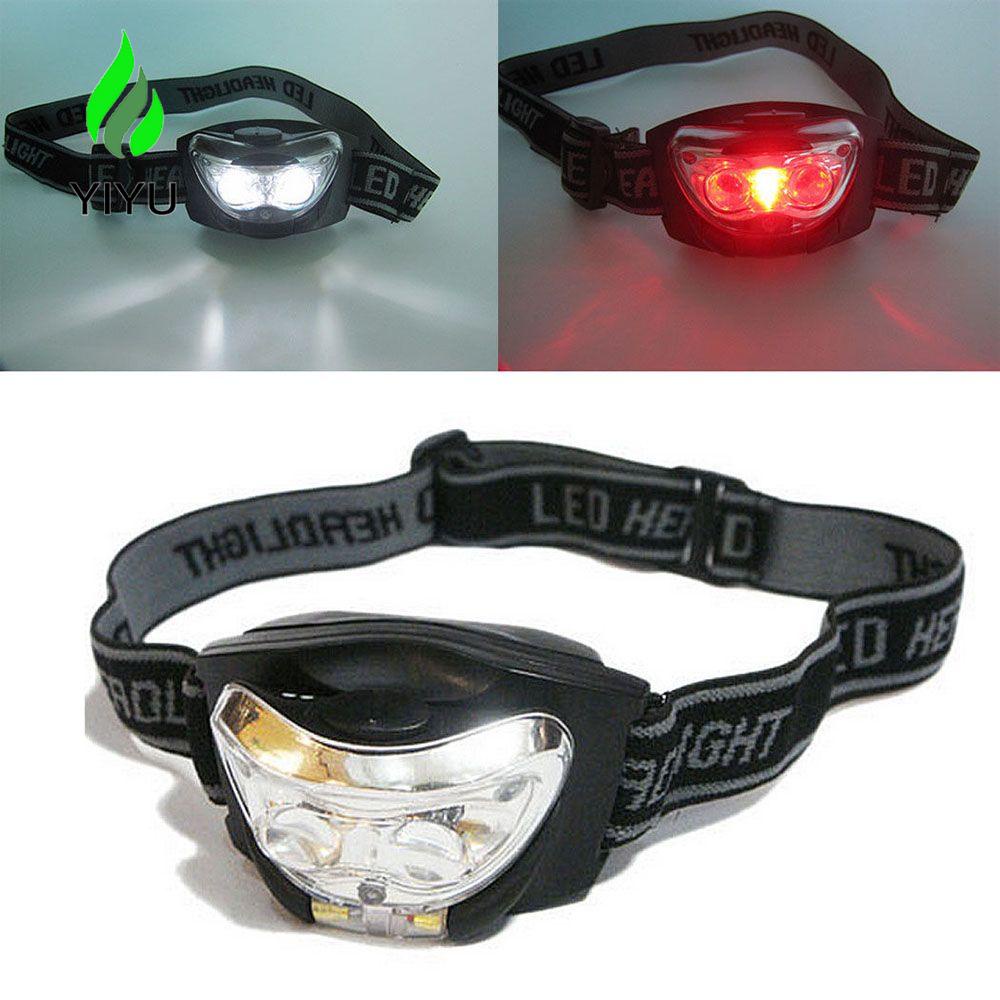 Đèn Led 3 Chế Độ Kèm Kẹp Gắn Đầu Tiện Dụng Cho Hoạt Động Ngoài Trời