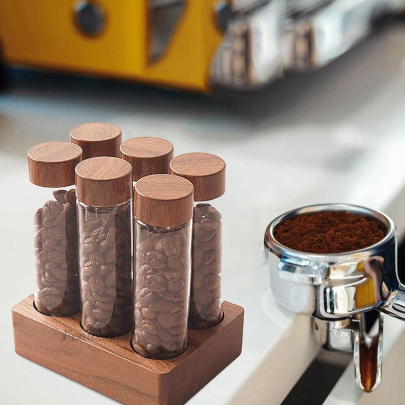 [Fenteer1] Ống Nghiệm Cà Phê Rỗng Trong Suốt Cho Quán Cà Phê Quầy Bar Nhà Bếp