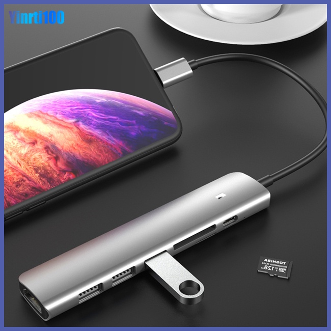 Bộ Chia Cổng Sạc Usb 3.0 Type-c Đa Năng Cho Laptop