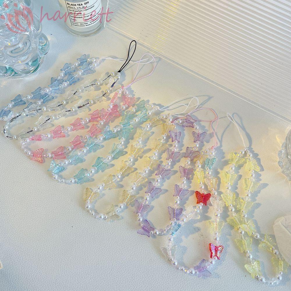 Dây Đeo Điện Thoại Xỏ Hạt Resin Quyến Rũ Hợp Thời Trang Cho Nữ