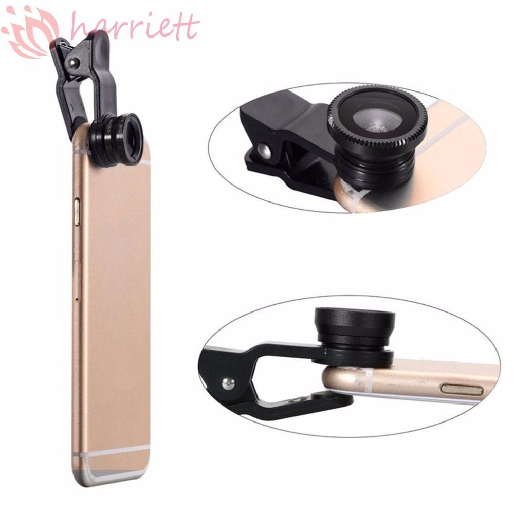 Ống Kính Fisheye Góc Rộng 0.67X Kèm Kẹp Chuyên Dụng Cho Điện Thoại