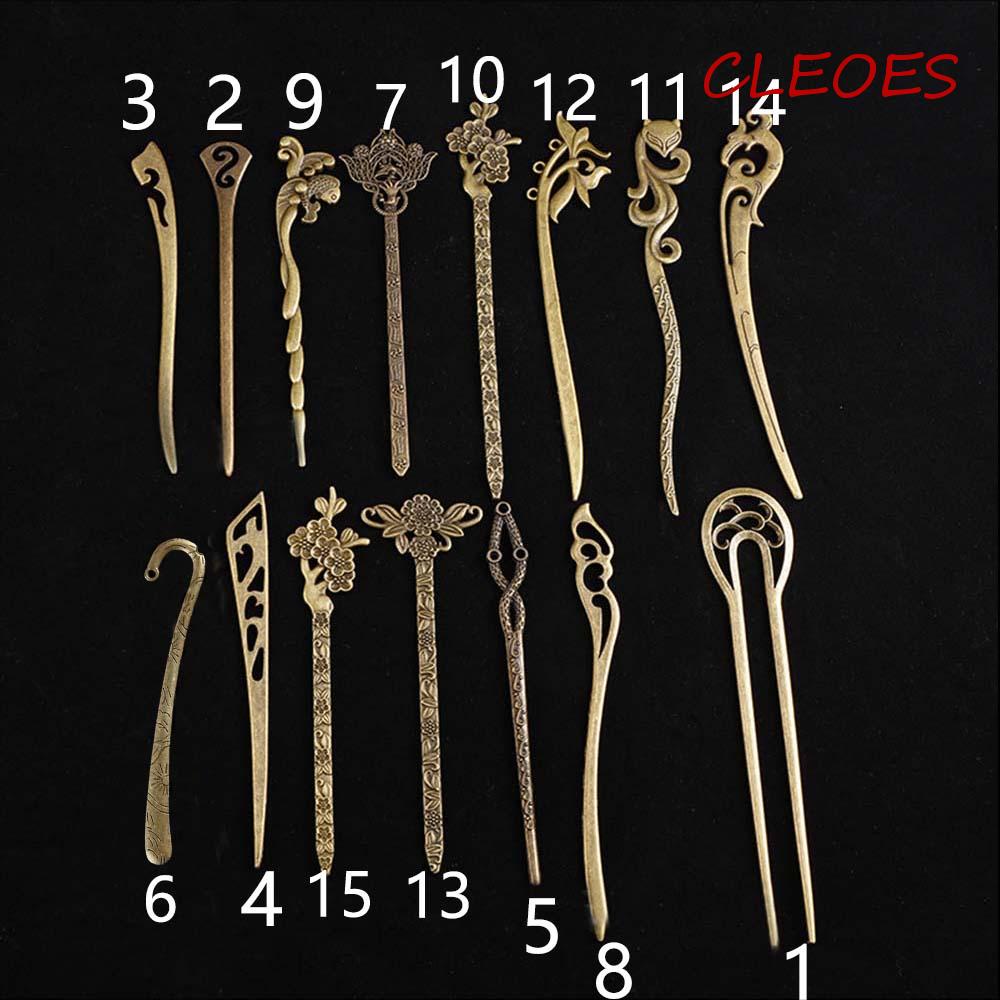 Trâm Cài Tóc Bằng Kim Loại Phong Cách Trung Hoa Cổ Điển Thời Trang Cho Nữ