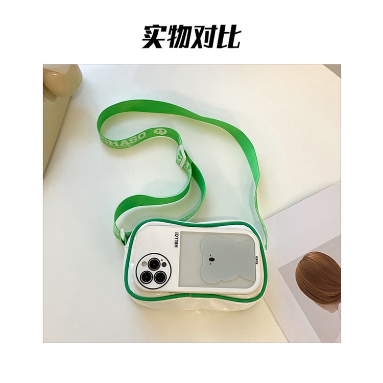 Túi Đeo Chéo Thể Thao In Chữ Đơn Giản Thời Trang Cho Bé