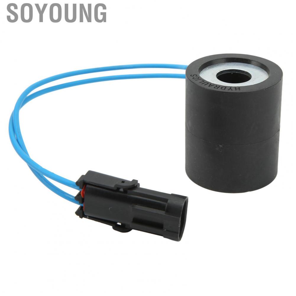 Soyoung AT163482  Long Service Life Perfect Fit Heavy Duty 2 Pin  Aging Solenoid Electrical Coil for Extractor