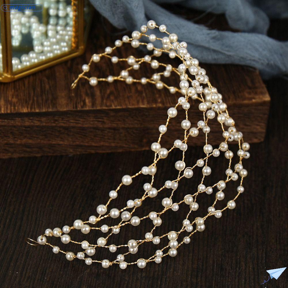 Băng Đô Cài Tóc Lưới Cổ Điển Đám Cưới|Vương Miện Handmade Xinh Xắn Dành Cho Nữ