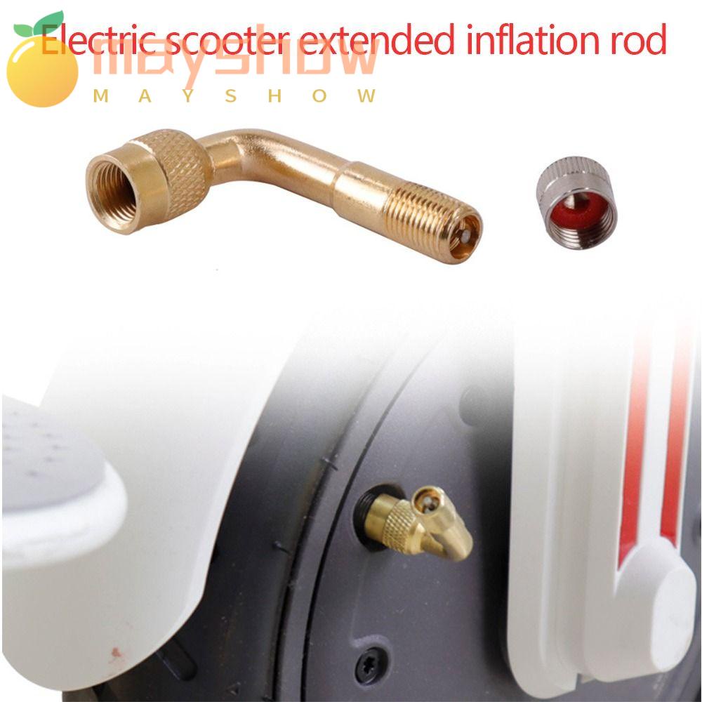 Set 2 Đầu Nối Dài Van Lốp Xe Scooter Điện Chất Lượng Cao