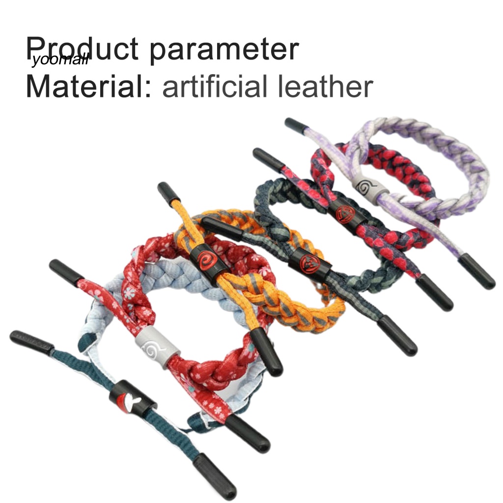 Vòng Tay Dây Bện Thủ Công Bằng Da Có Thể Điều Chỉnh Cho Valentine