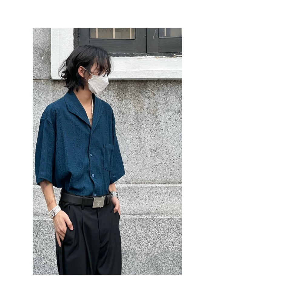 Áo Sơ Mi Tay Ngắn 14gsl Phong Cách Retro Nhật Bản Thời Trang Mùa Hè Cho Nam Và Nữ