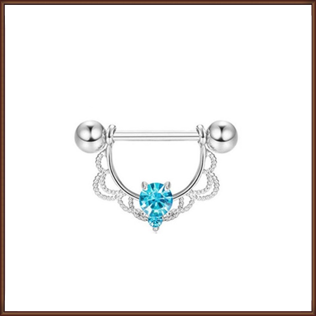 Khuyên Xỏ Cơ Thể Bằng Thép Không Gỉ Hình Chữ U Thời Trang Dành Cho Nữ