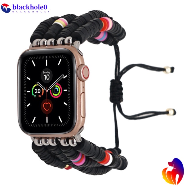 Dây Đeo Mềm Phong Cách Boho Thay Thế Cho Đồng Hồ iWatch 42-44mm