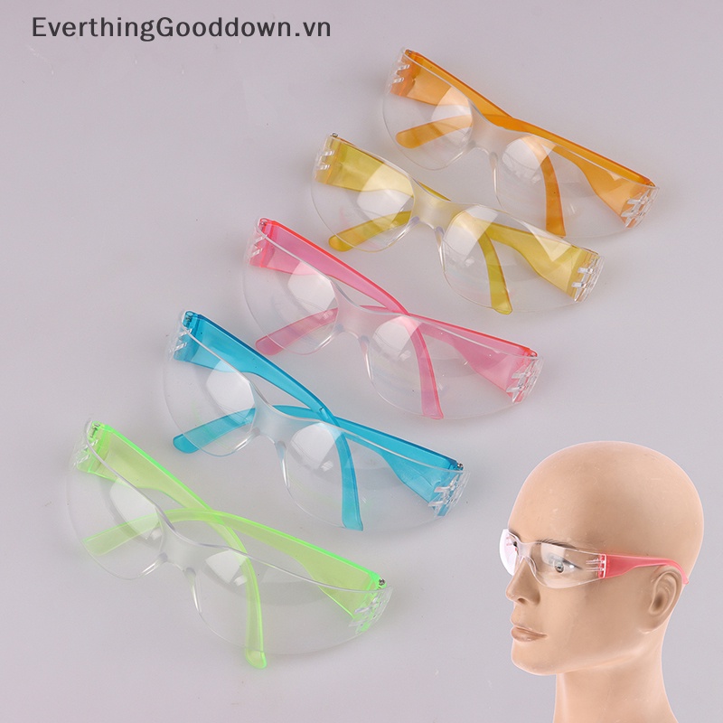 Kính Bảo Hộ Chống Gió Chống Bụi Chống Sương Mù Trong Suốt Thích Hợp Cho Các Hoạt Động Ngoài Trời