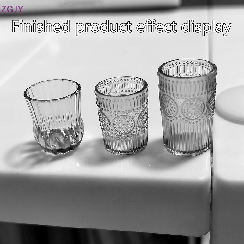 Khuôn Làm Nước Ép Trái Cây Mini Tỉ Lệ 1: 12 Bằng Silicon Cho Nhà Búp Bê Mới