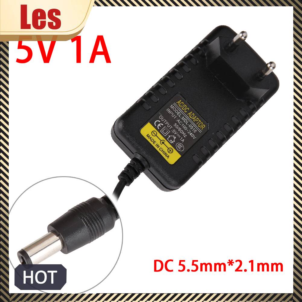 Bộ ChuyểN ĐổI NguồN ĐiệN AC Sang DC 5.5mm * 2.1mm 5.5mm * 2.5mm 5V 1A